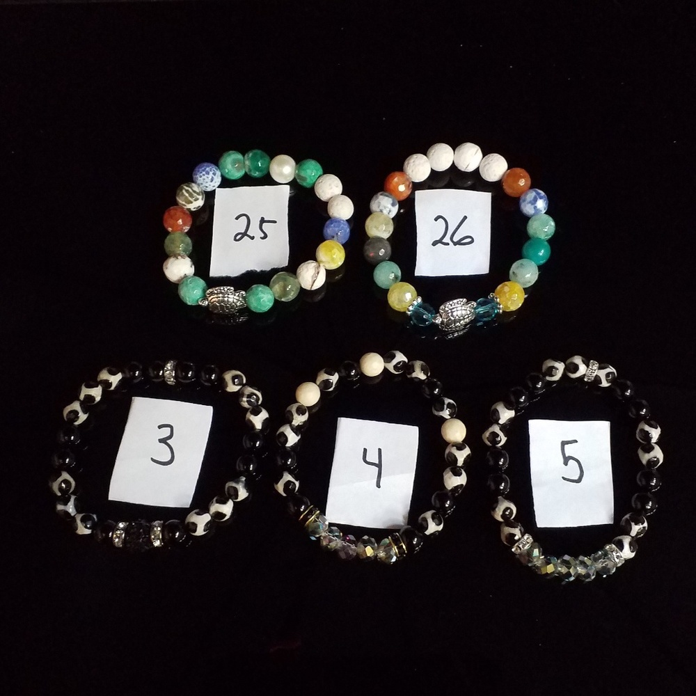 Beaded Stackable Bracelets - Picture 5 of 7